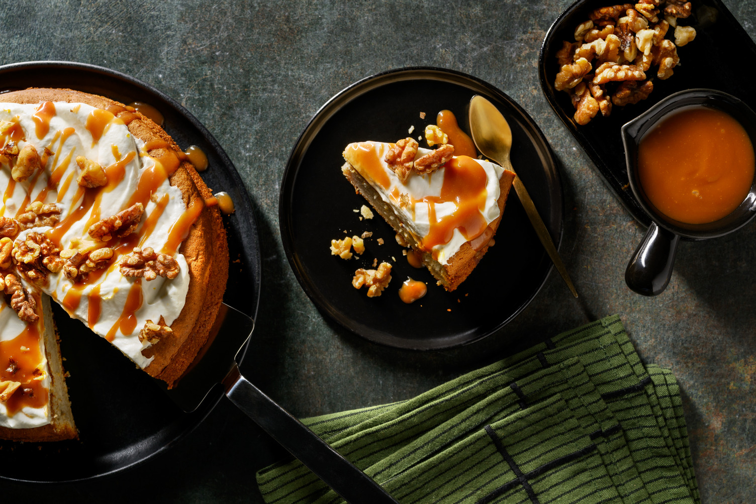 Salted Butterscotch & Orange Sponge Cake