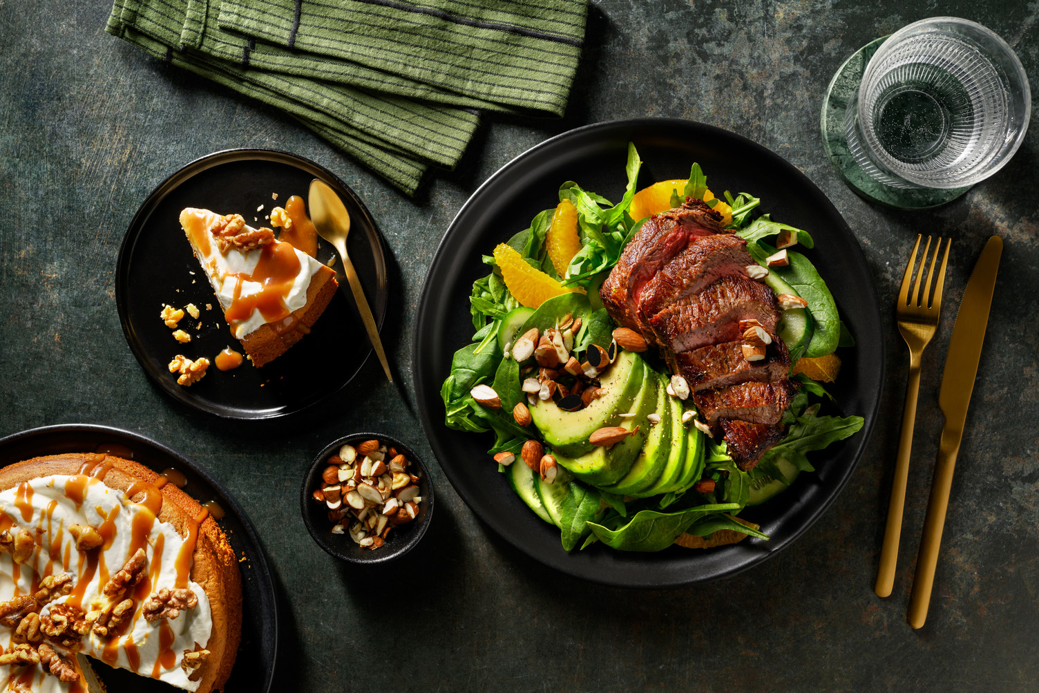 Roast Beef Fillet & Orange-Avocado Salad for Dinner