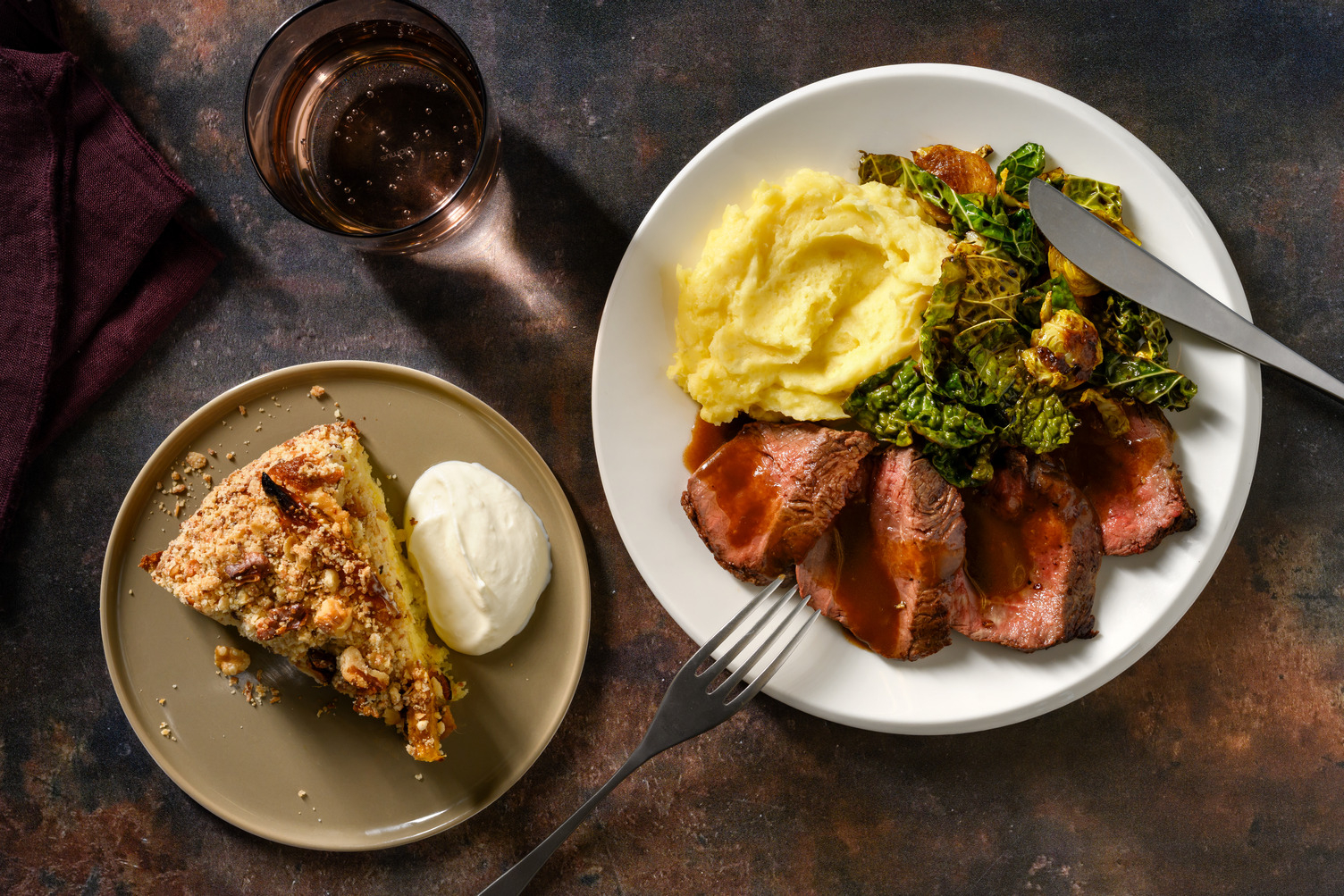 Peppered Roast Beef & Horseradish Mash for Dinner
