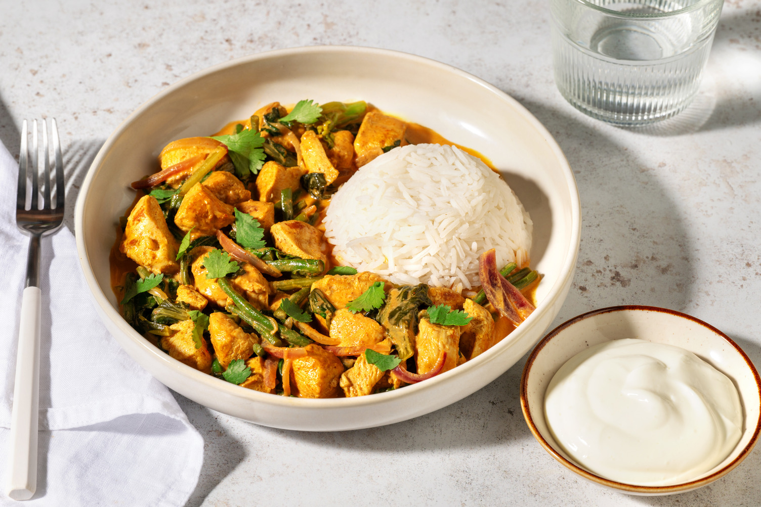 Curry-Spiced Chicken & Rice