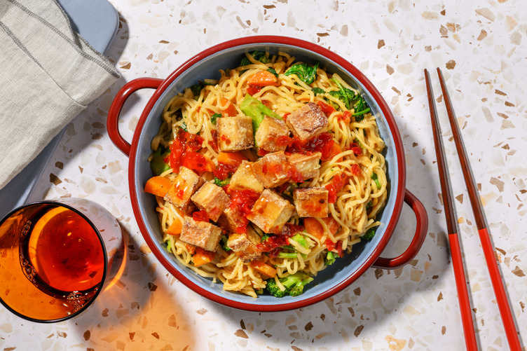 Tofu & Coconut Curry Noodles