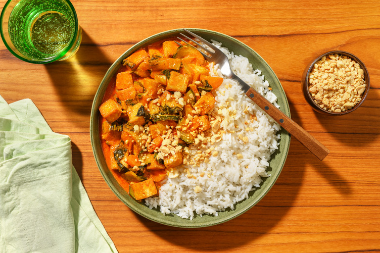 Red Thai Tofu & Veggie-Loaded Curry