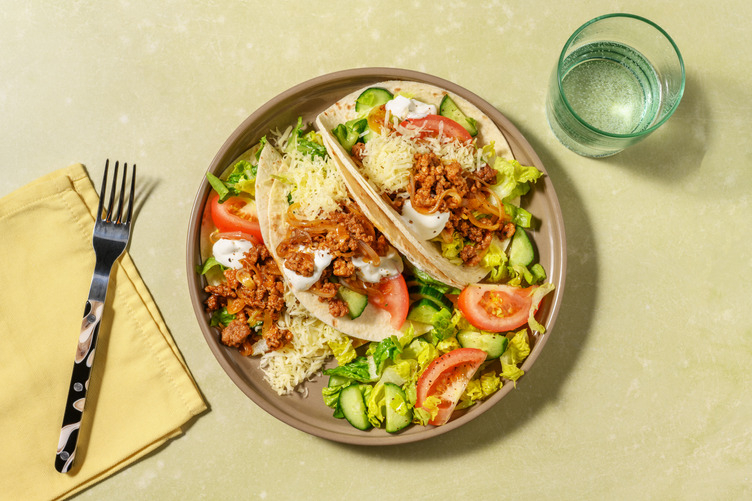 Foolproof Spiced Beef-Pork, Bacon & Avo Tacos