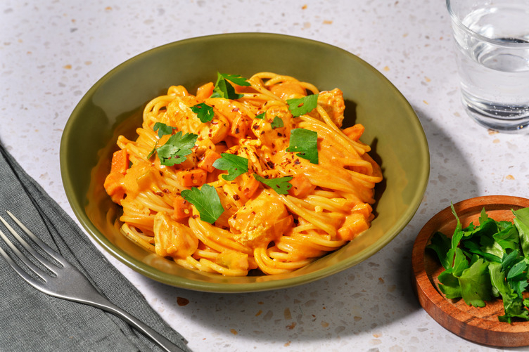 Chicken & Tomato Speedy Spaghetti