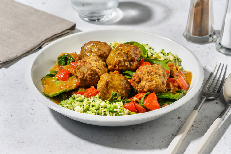 Fragrant Lamb Meatball Curry