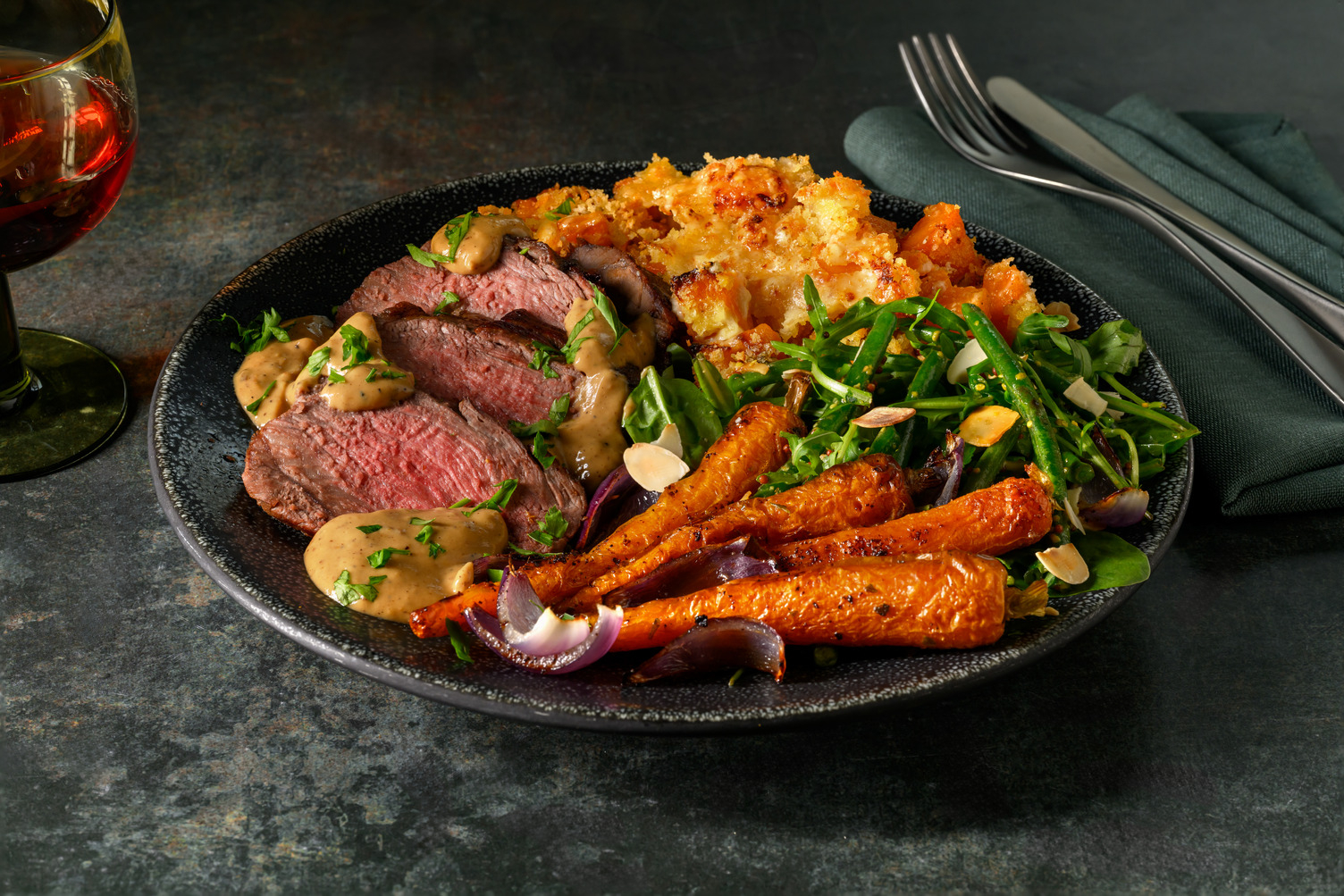 Grand Roast Sirloin Tip & Mushroom Sauce