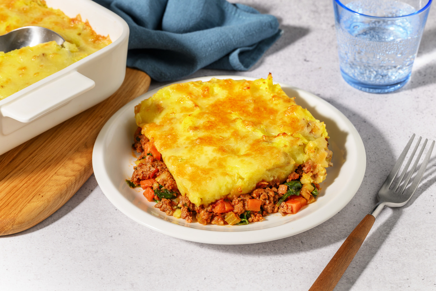 Beef & Rainbow Veggie Cottage Pie