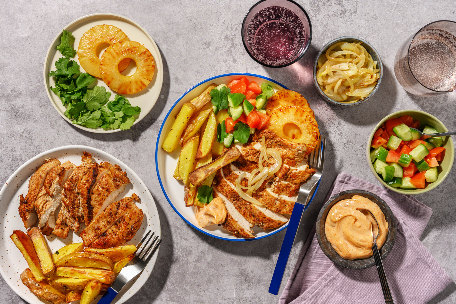 Peri-Peri Double Chicken & Chip Feast