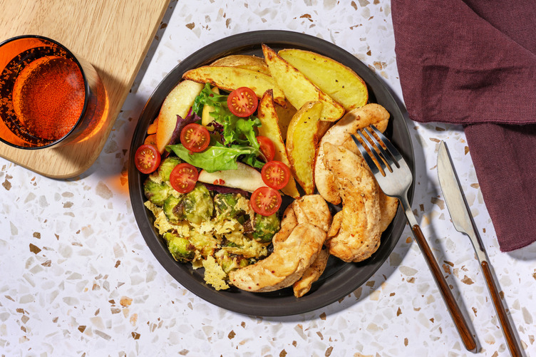 Smokey Salmon & Hot Honey Salad