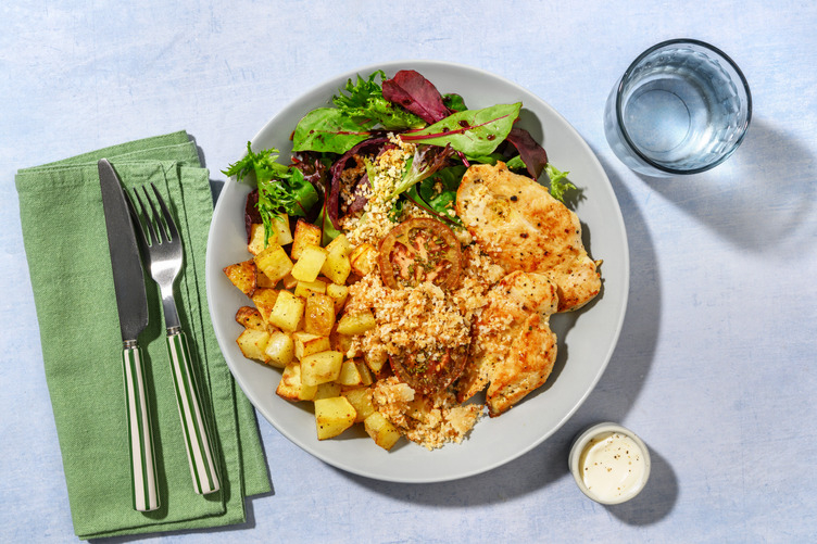 Lemon Pepper Chicken & Golden Potato Chunks