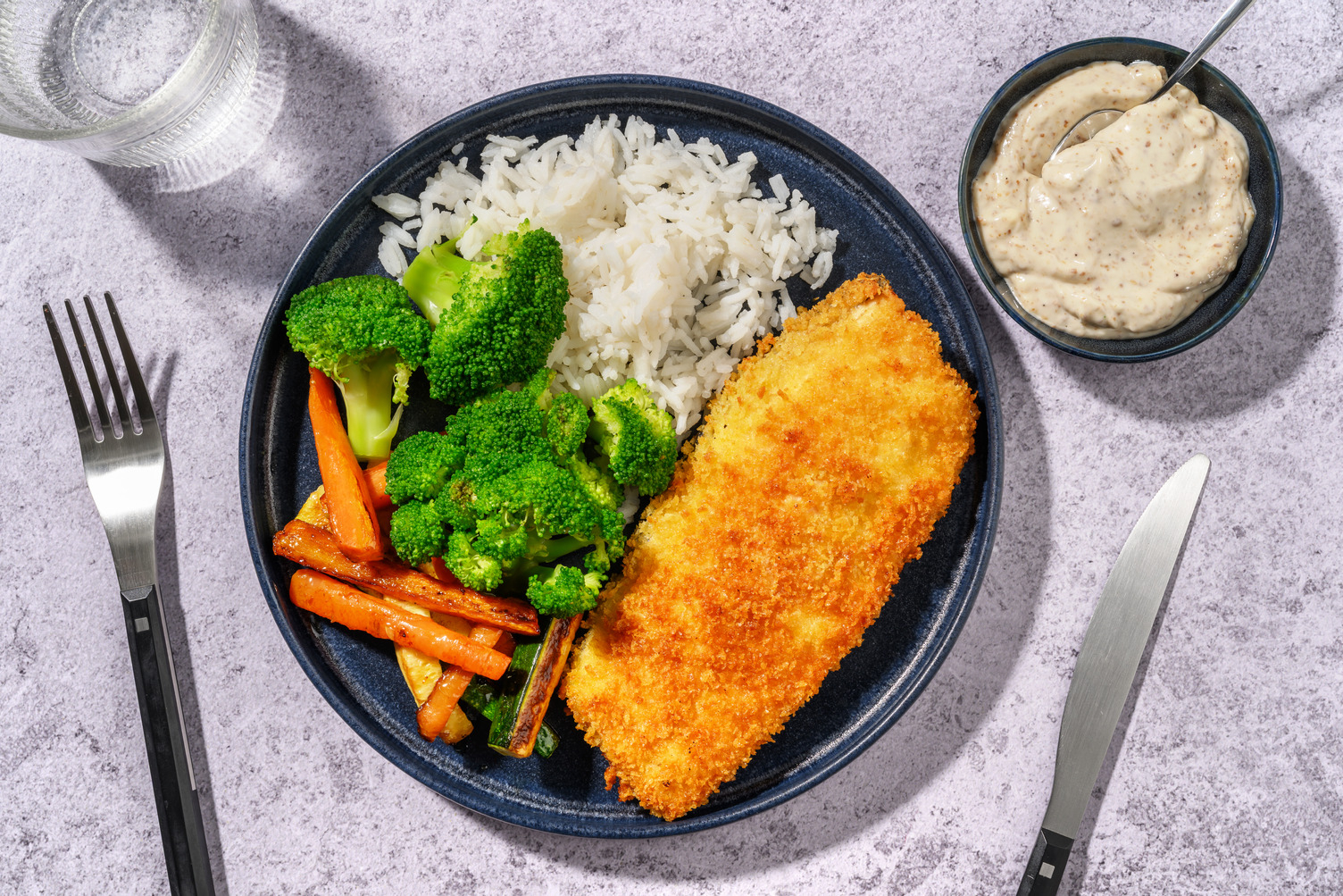 Crumbed Fish & DIY Sushi Rice