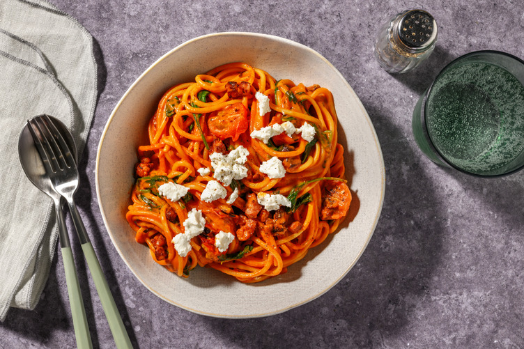 Easy As Bacon & Cherry Tomato Spaghetti