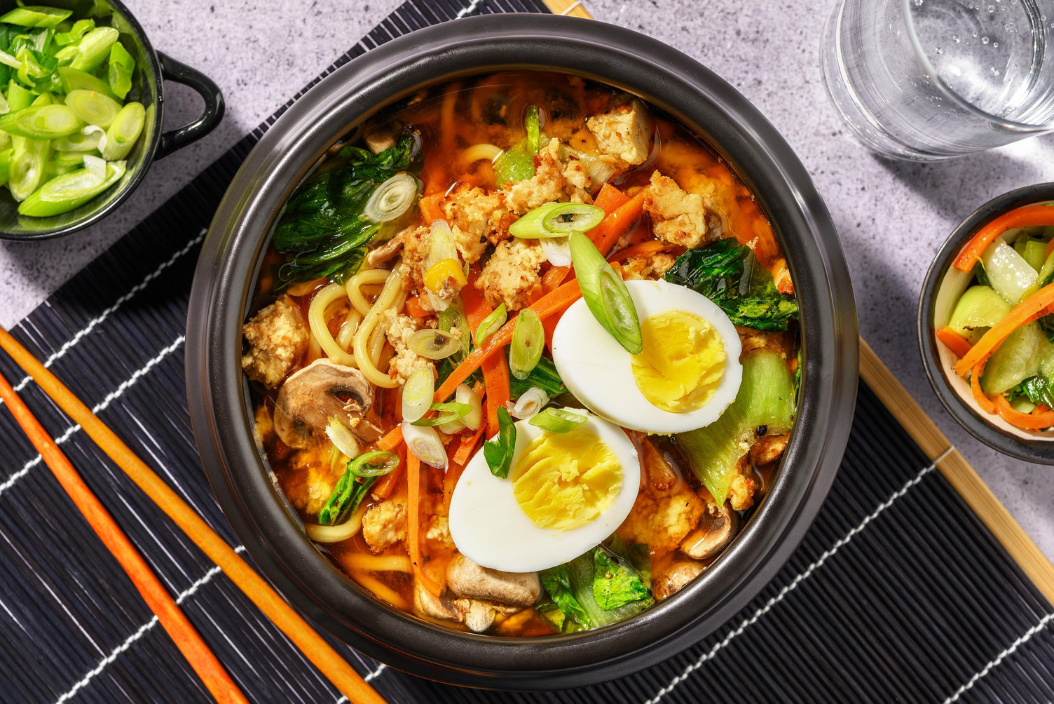 Loaded Mushroom-and-Tofu Ramen