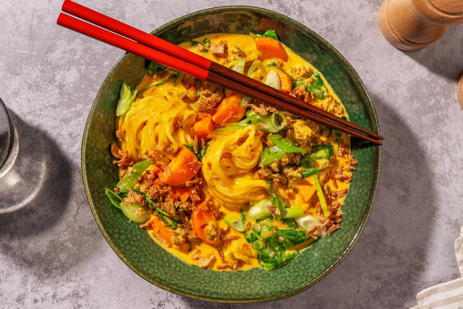 SuperQuick Cheater Beef Khao Soi