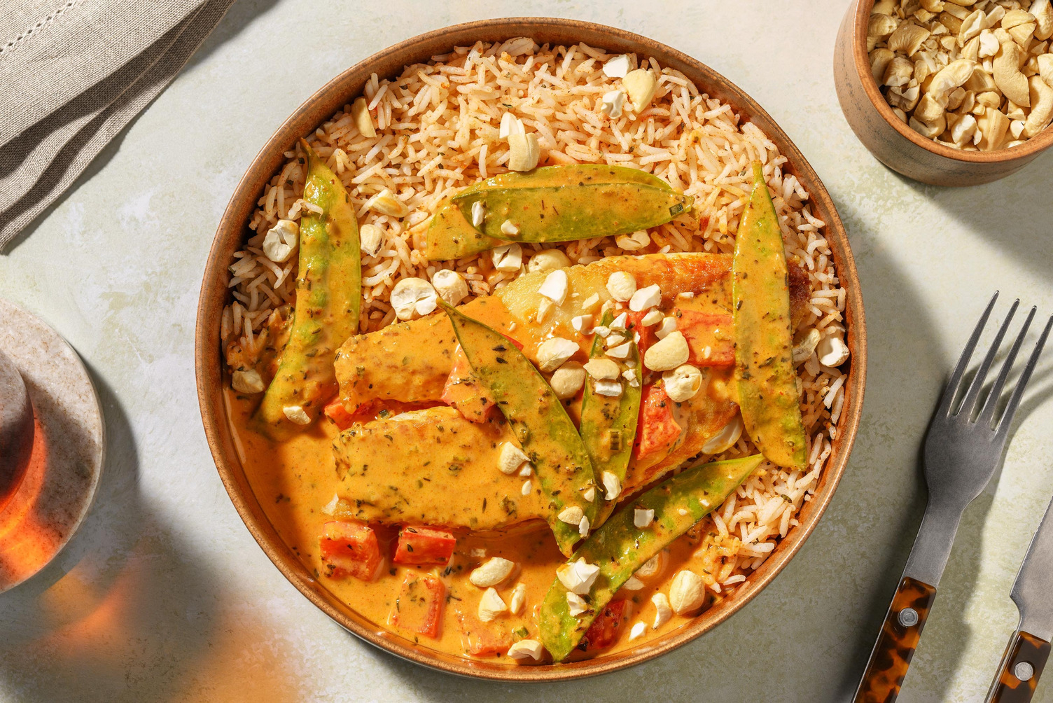 SuperQuick Thai Coconut-Curry Salmon Bowls