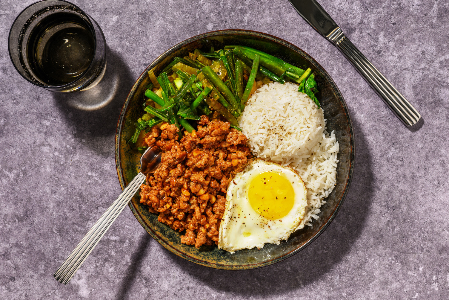 Quick Vietnamese-Style Pork & Garlic Rice