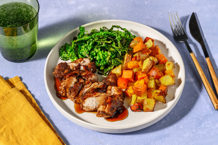 Aussie Chicken & Easy Veggie Traybake