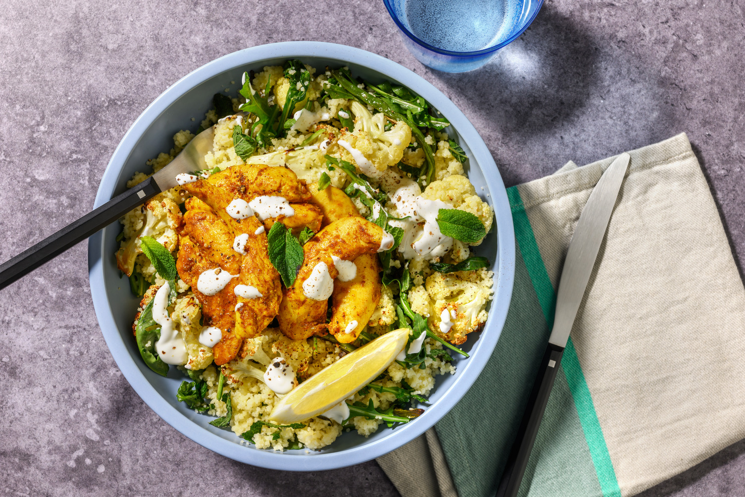 Tandoori Haloumi & Crispy Pre-Prepped Veg