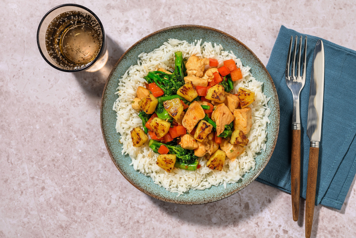 Sweet ‘n Sour Double Chicken & Charred Pineapple