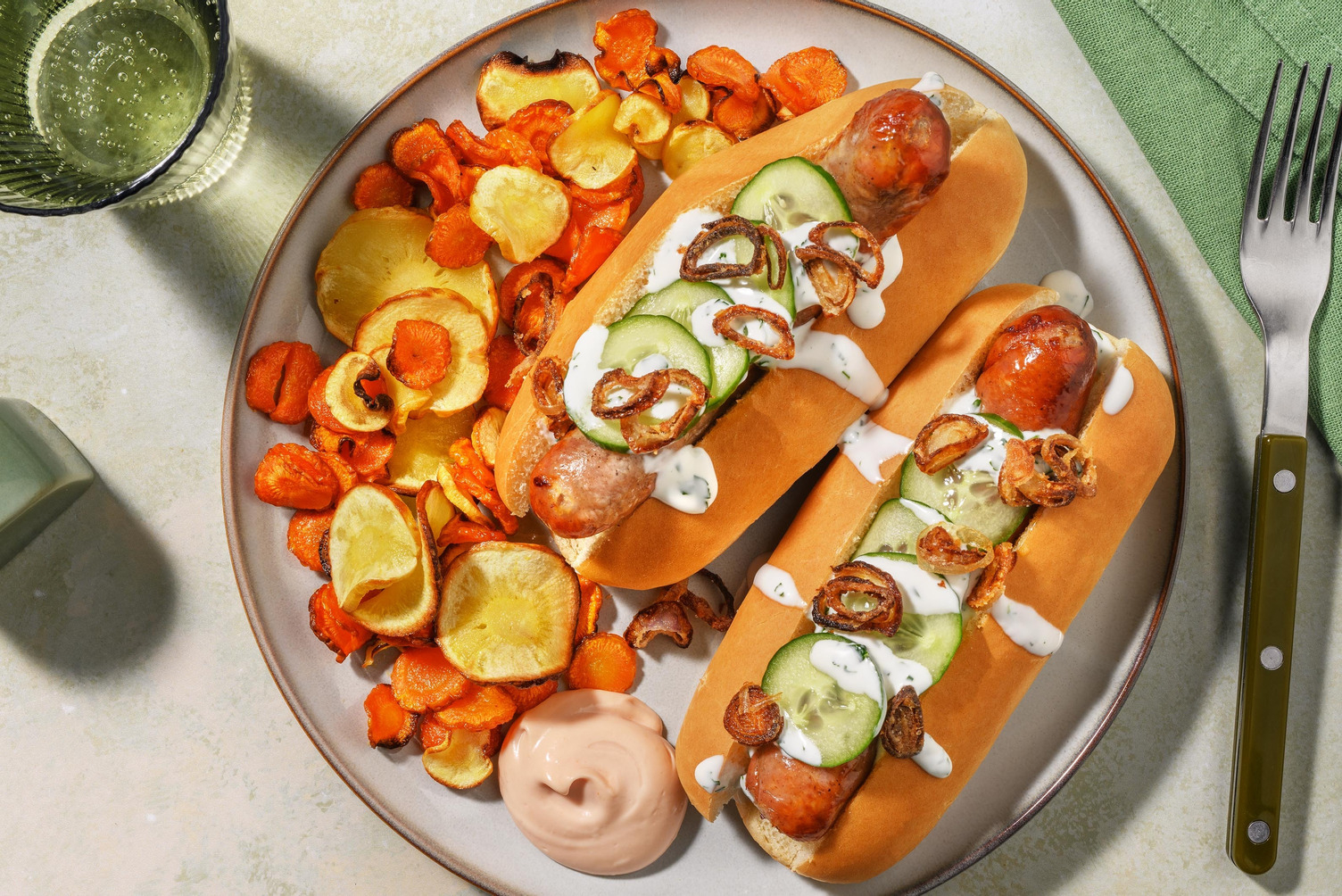 Klassisk hotdog | Byg selv