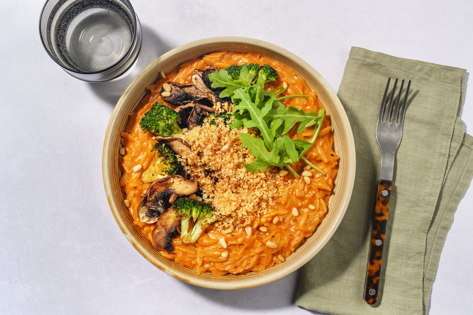 Cremet tomat-'orzotto'