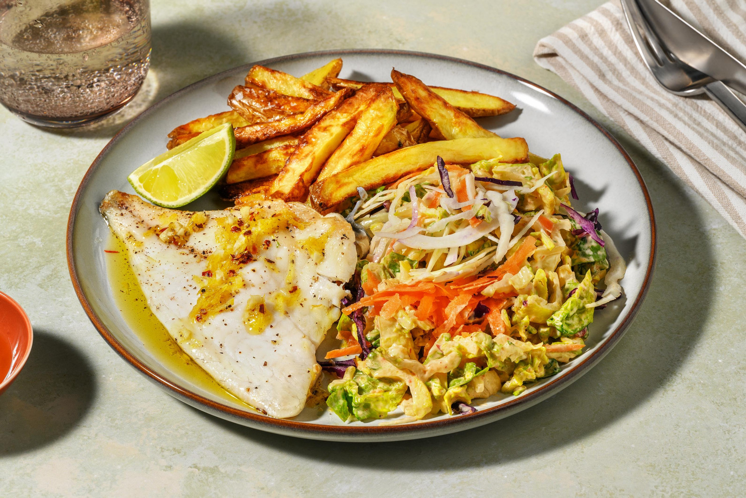 Pan-Fried Cod and Homemade Zesty Chilli Oil