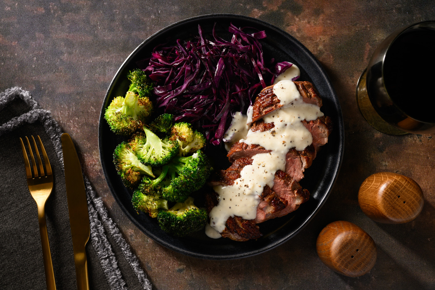 Duck in Black Pepper Sauce