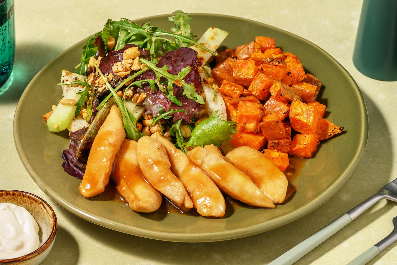 Honey and soy marinated chicken