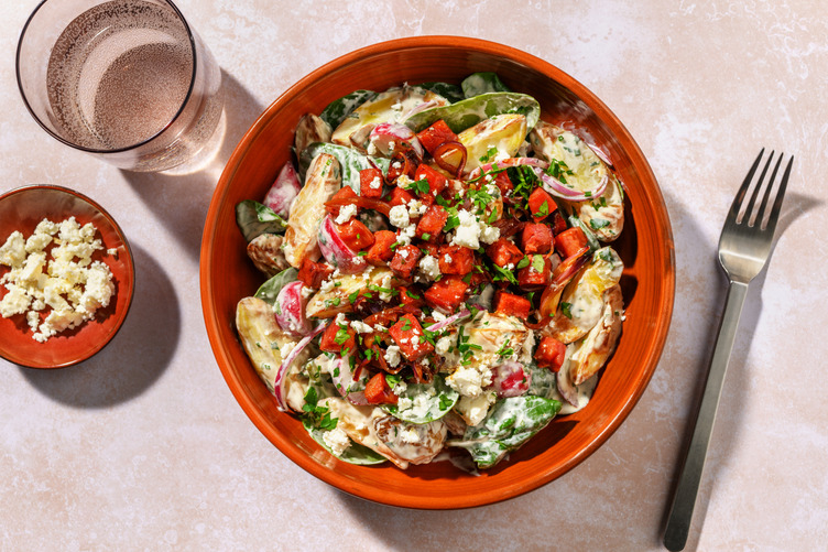 Spanischer Kartoffelsalat mit Chorizo