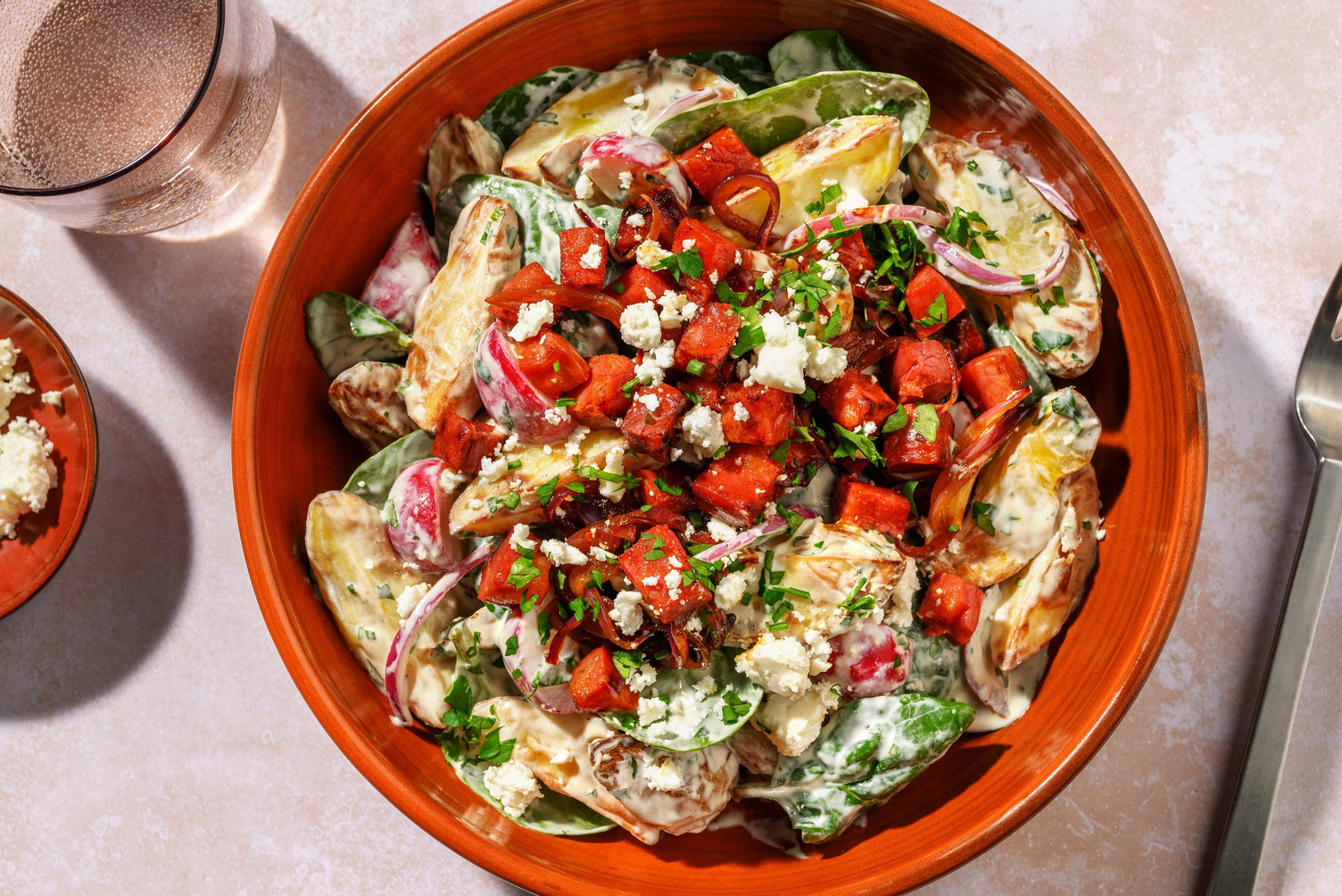 Spanischer Kartoffelsalat mit Argentinos