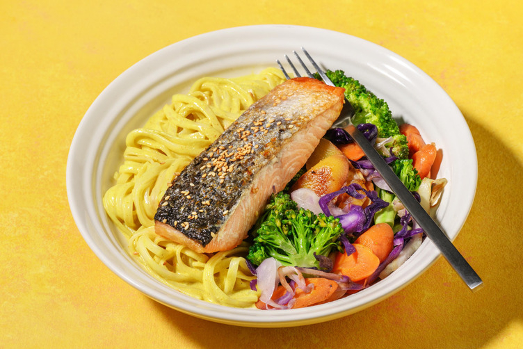 Hurtig ovnbagt sesamlaks