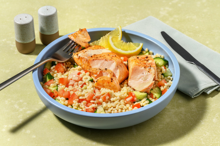 Middle Eastern Honey Glazed Salmon