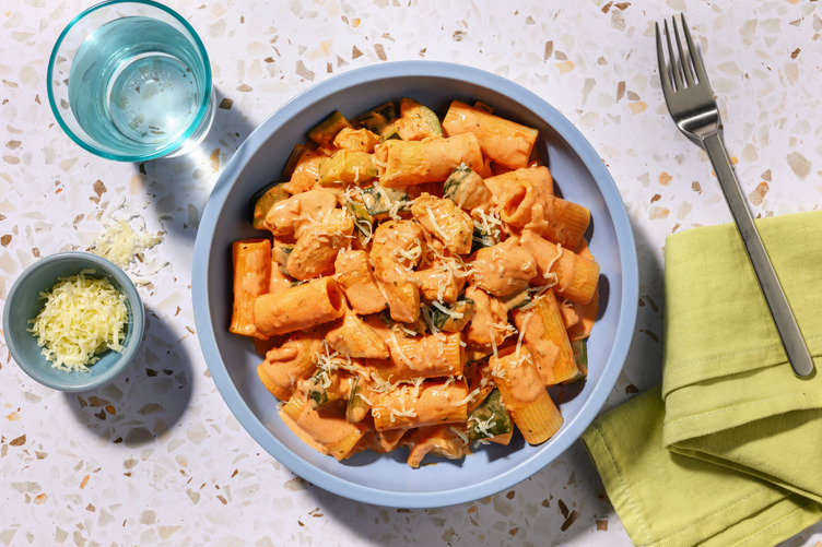 Creamy Double Chicken Pasta