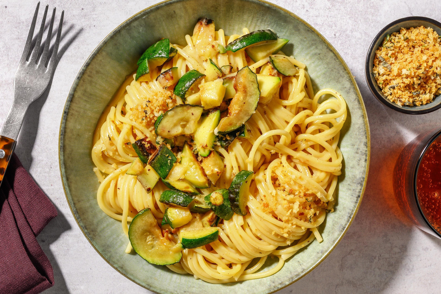 Spaghetti al limone stile Amalfi