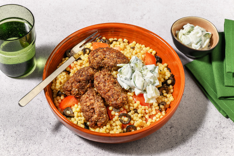 Spiced Beef Kofta Couscous Bowl