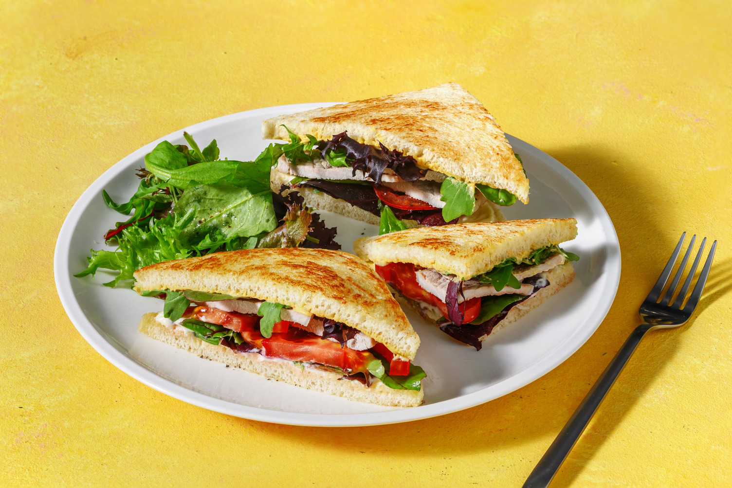 Pastrami sandwich di pollo marinata in stile USA