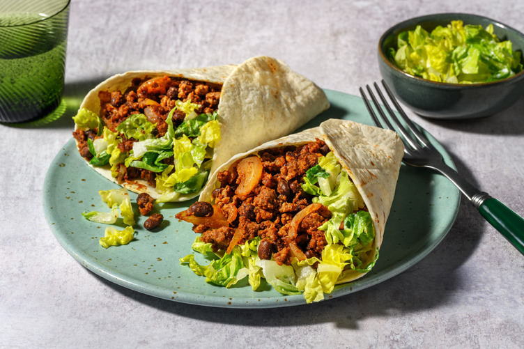 BBQ Burritos with Minced Meat