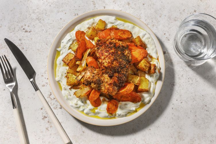 Nuestra versión del souvlaki griego con tzatziki casero