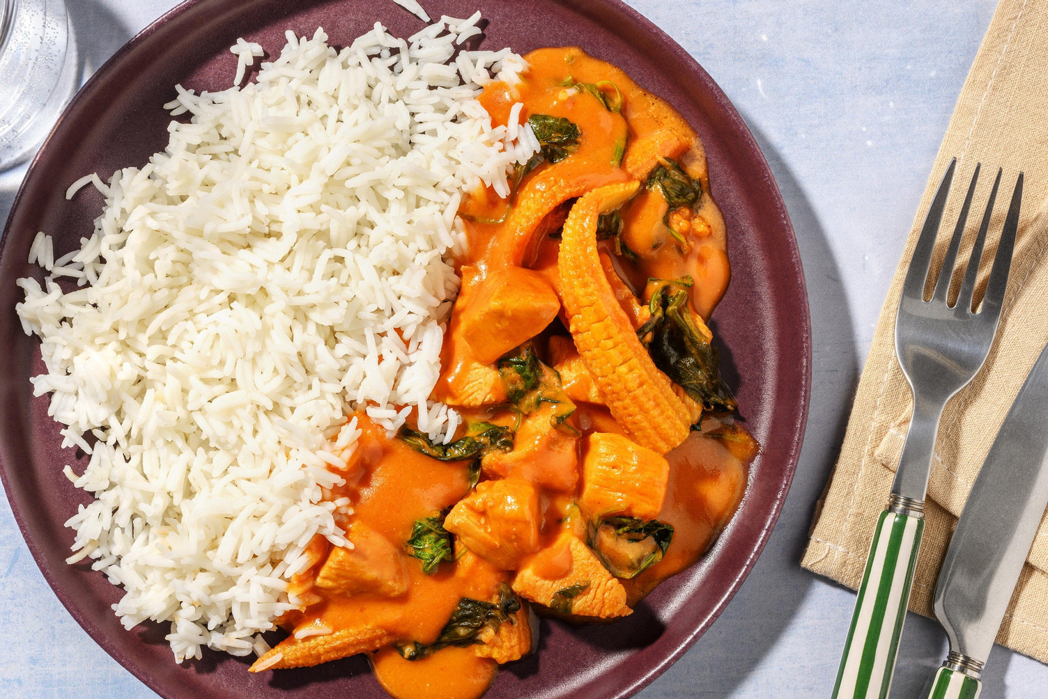 Speedy Ginger, Lime and Garlic Coconut Chicken