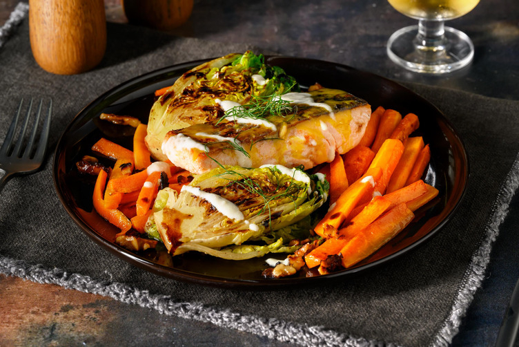 'Speciale Scandinavia' - filetto di salmone alla senape e aneto