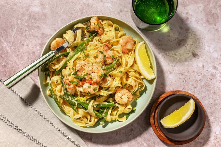 Creamy Prawn Tagliatelle