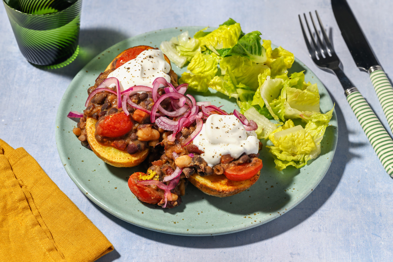 Peruvian Inspired Chorizo and Beans Jacky-P