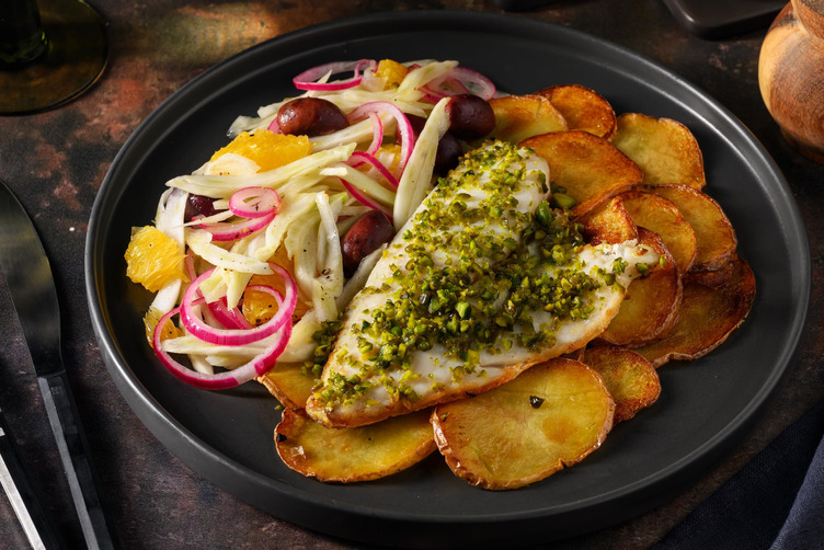 Orata gratinata ai pistacchi di Nonna Silvia