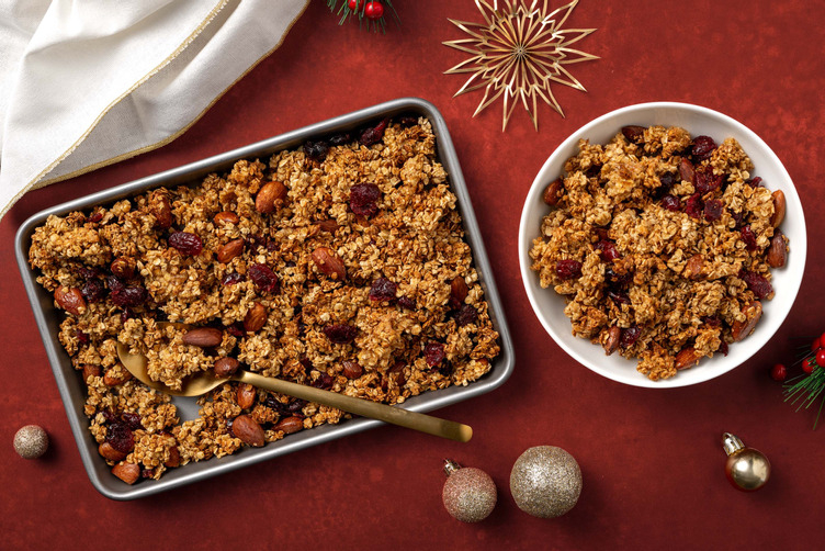 Hjemmelaget julegranola | En frokostfavoritt