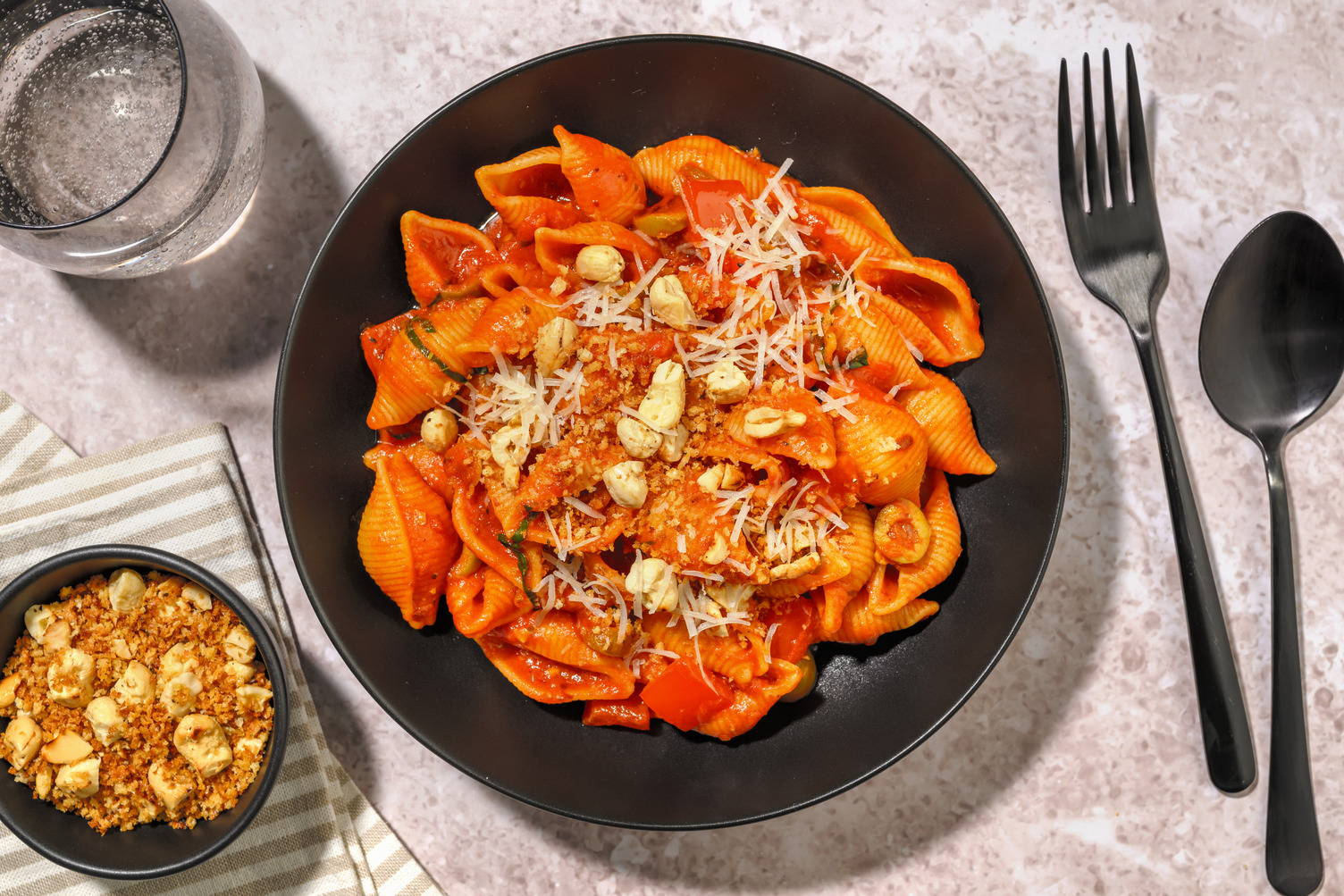 Conchiglie på napolitanskt vis