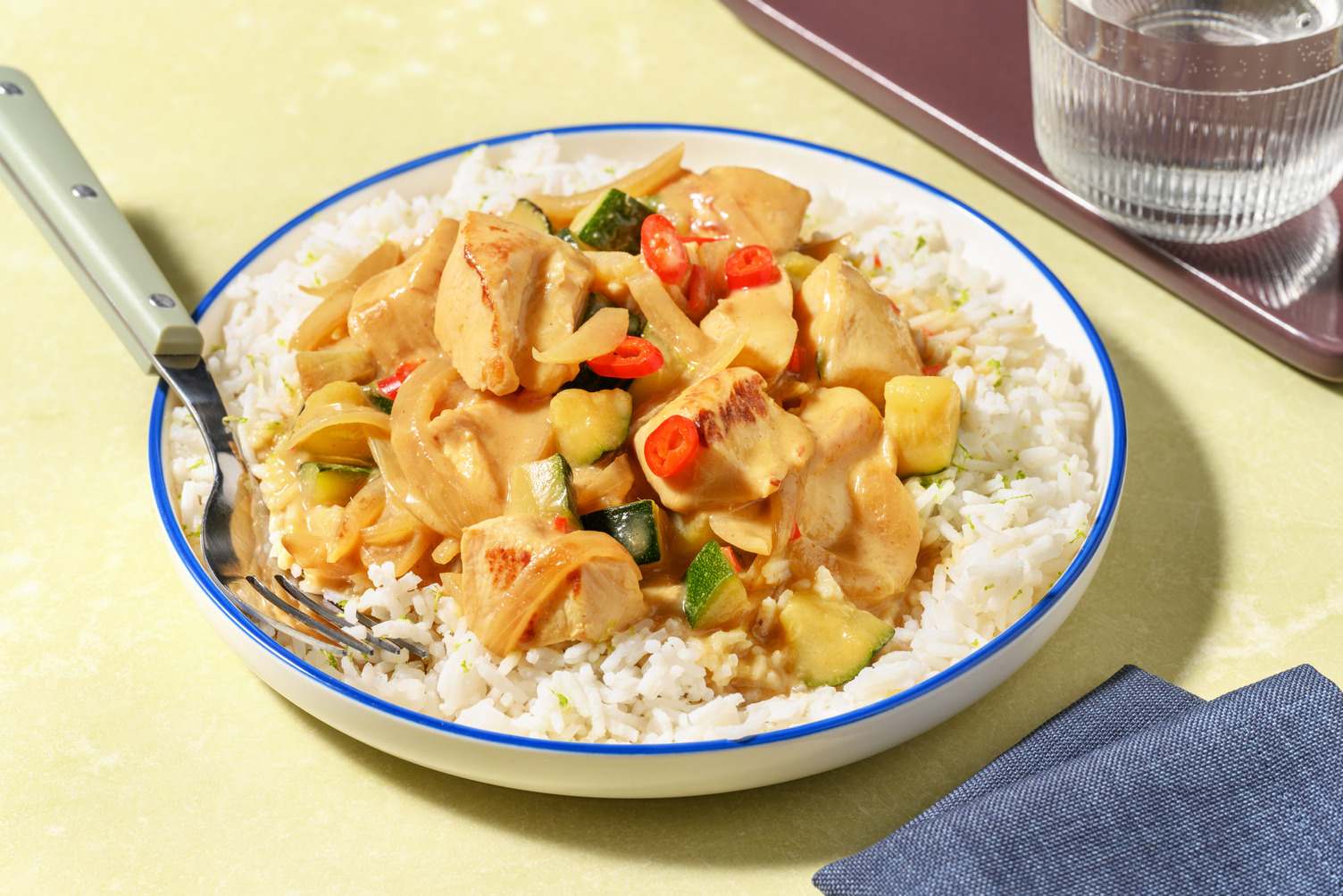 Thai Green Tofu Curry