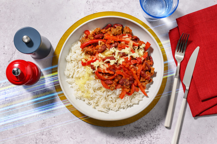 Quick Chilli con Carne with Turkey Mince