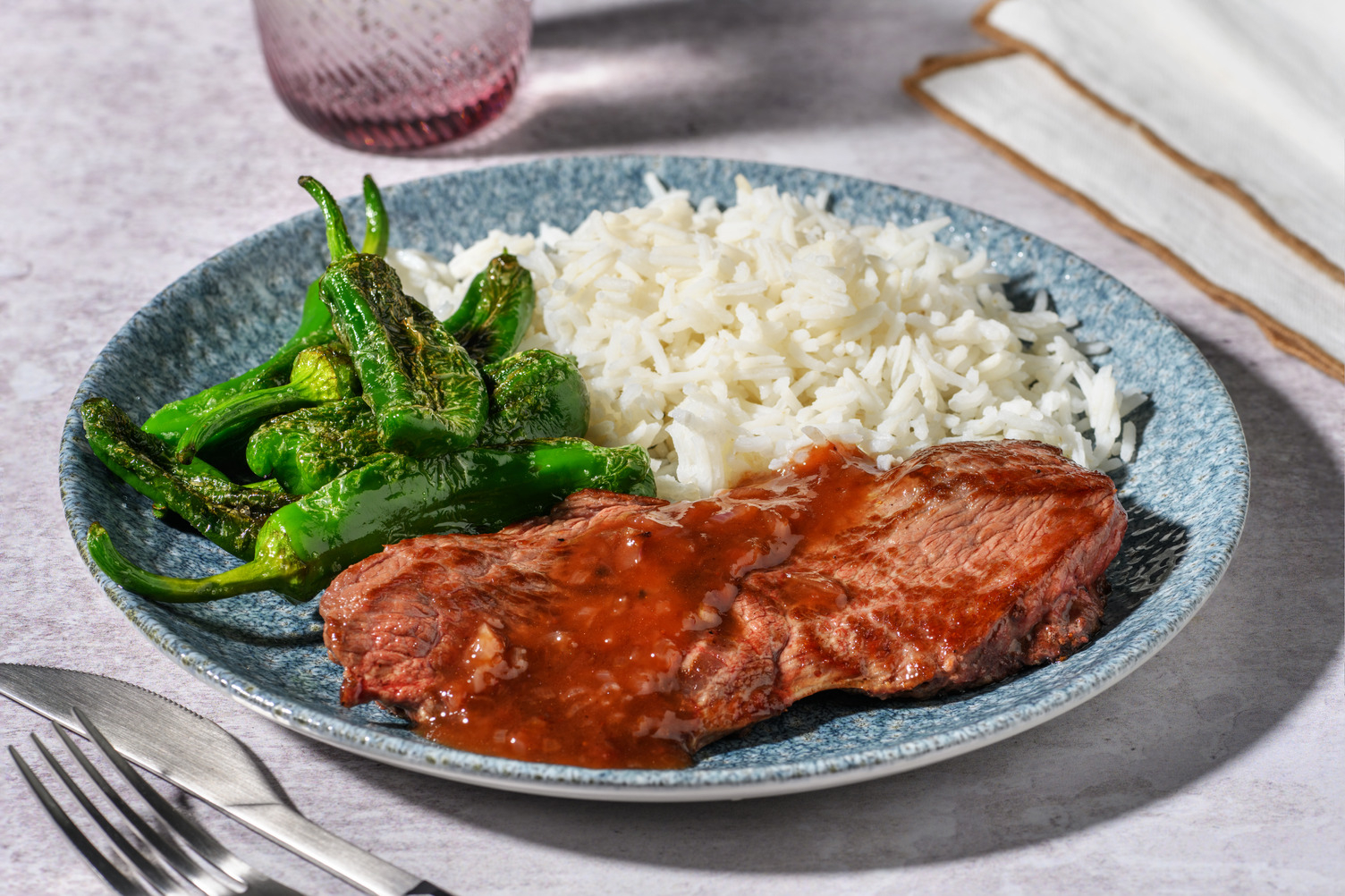 Ternera en salsa dulce de chalota