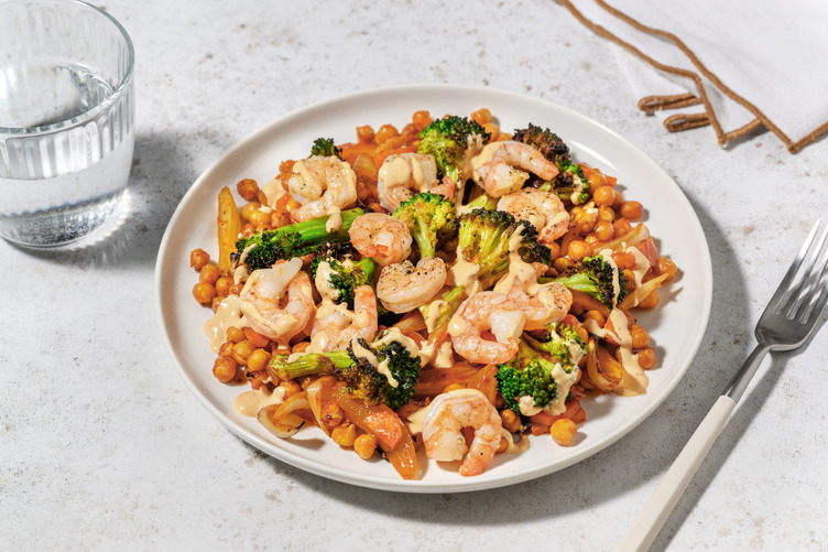 ¡Al wok! Extra de langostinos con mayonesa de kimchi