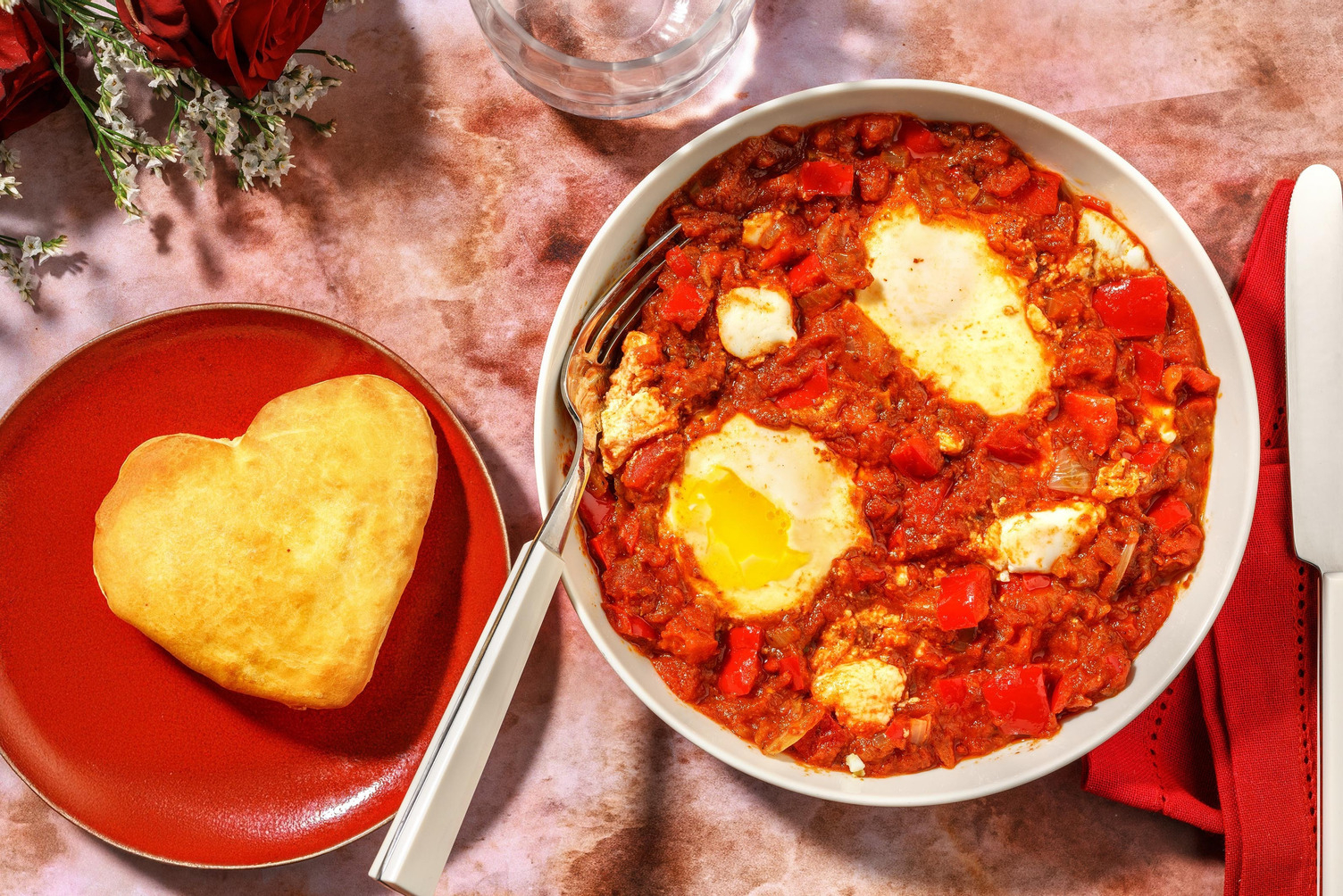 Shakshuka met verse geitenkaas